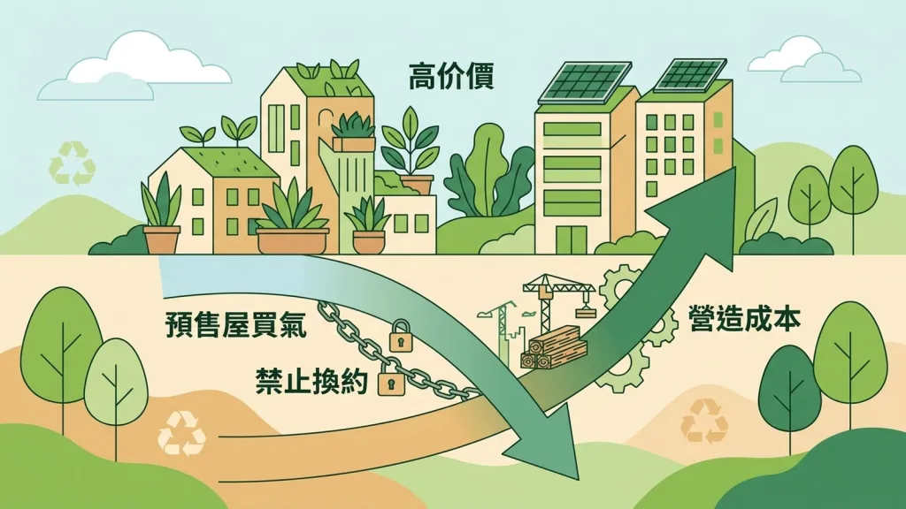 預售屋買氣衰退價格為何堅挺？營造成本與禁止換約政策影響解析